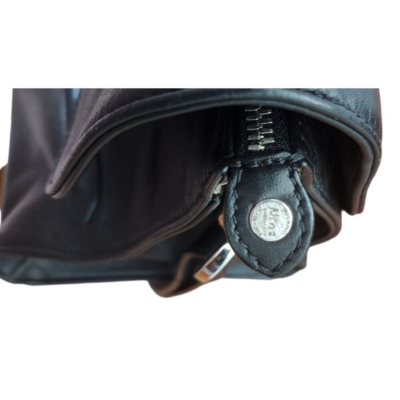 Zanellato Nina Tote Leather Shoulder Bag Satchel Minimalist Zip Compartments - Picture 10 of 16